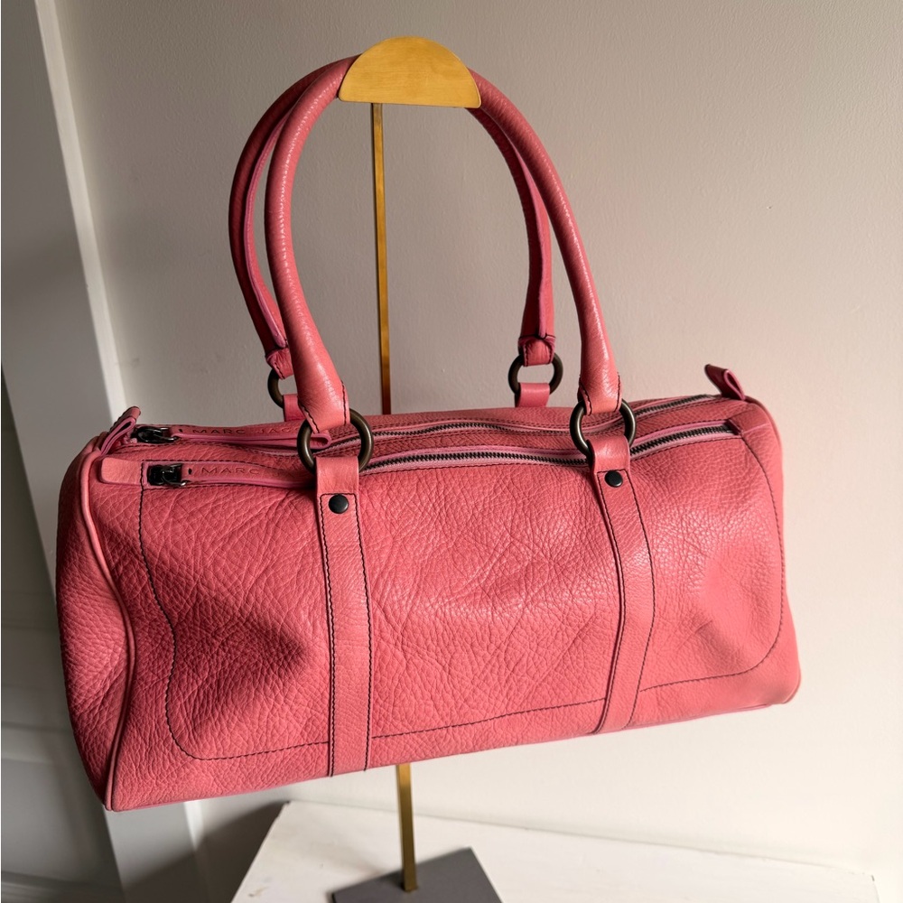 Marc Jacobs Pink Leather Satchel Bag - Picture 6 of 6